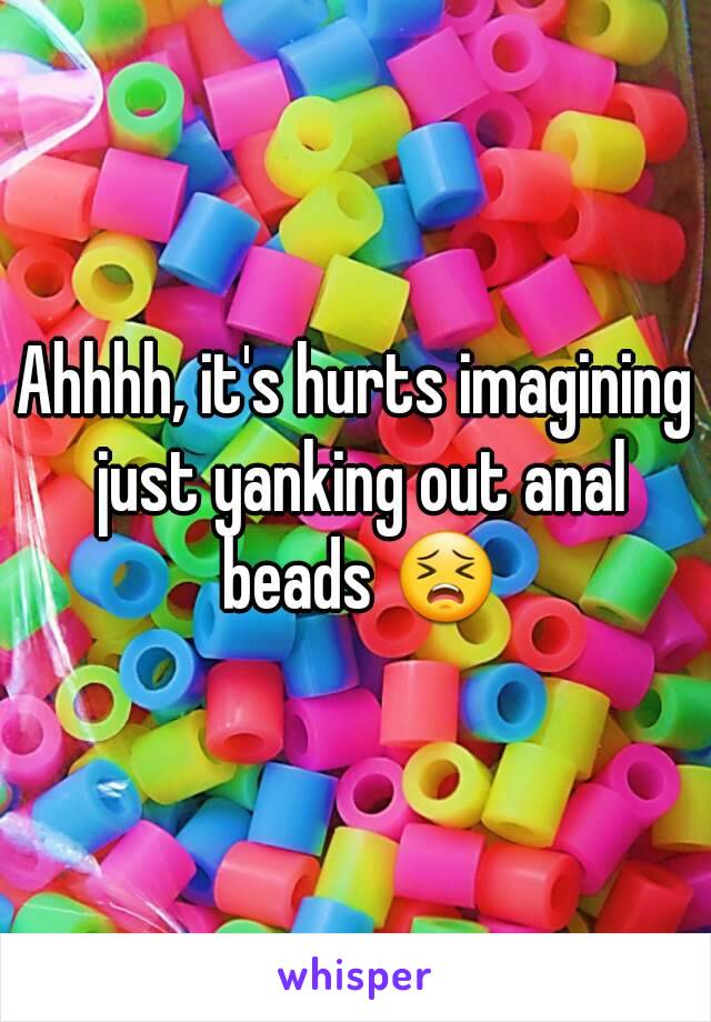 Yanking Anal Beads